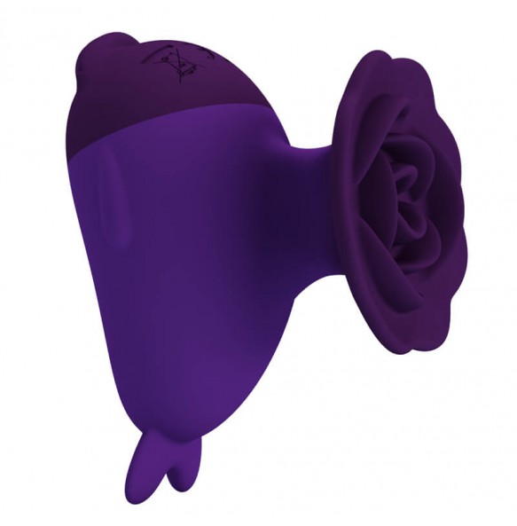 PRETTY LOVE - Dolphin Finger Vibrator (Chargeable - Purple)